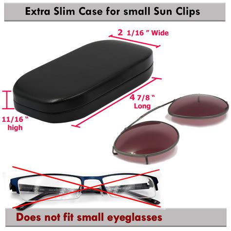 oval portable sunglass clip on near me